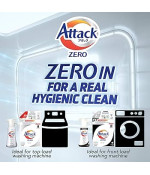 Attack ZERO Antibacterial+ — Liquid Laundry Detergent with One-Hand Dispenser, 400 g (For front-load washing machines only) Attack ZERO Antibacterial+ — Liquid Laundry Detergent with One-Hand Dispenser, 400 g (For front-load washing machines only)